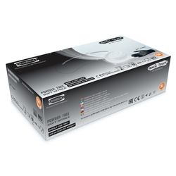200-pack Svarta Nitrilhandskar, puderfria