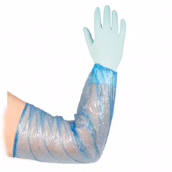 1000-pack Skyddsärmar Polyetenfiber, 60 cm, 25 mikron