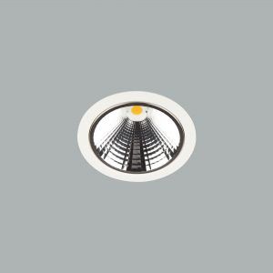 AB Arlemark Leila Midi Takspot i lackad aluminium