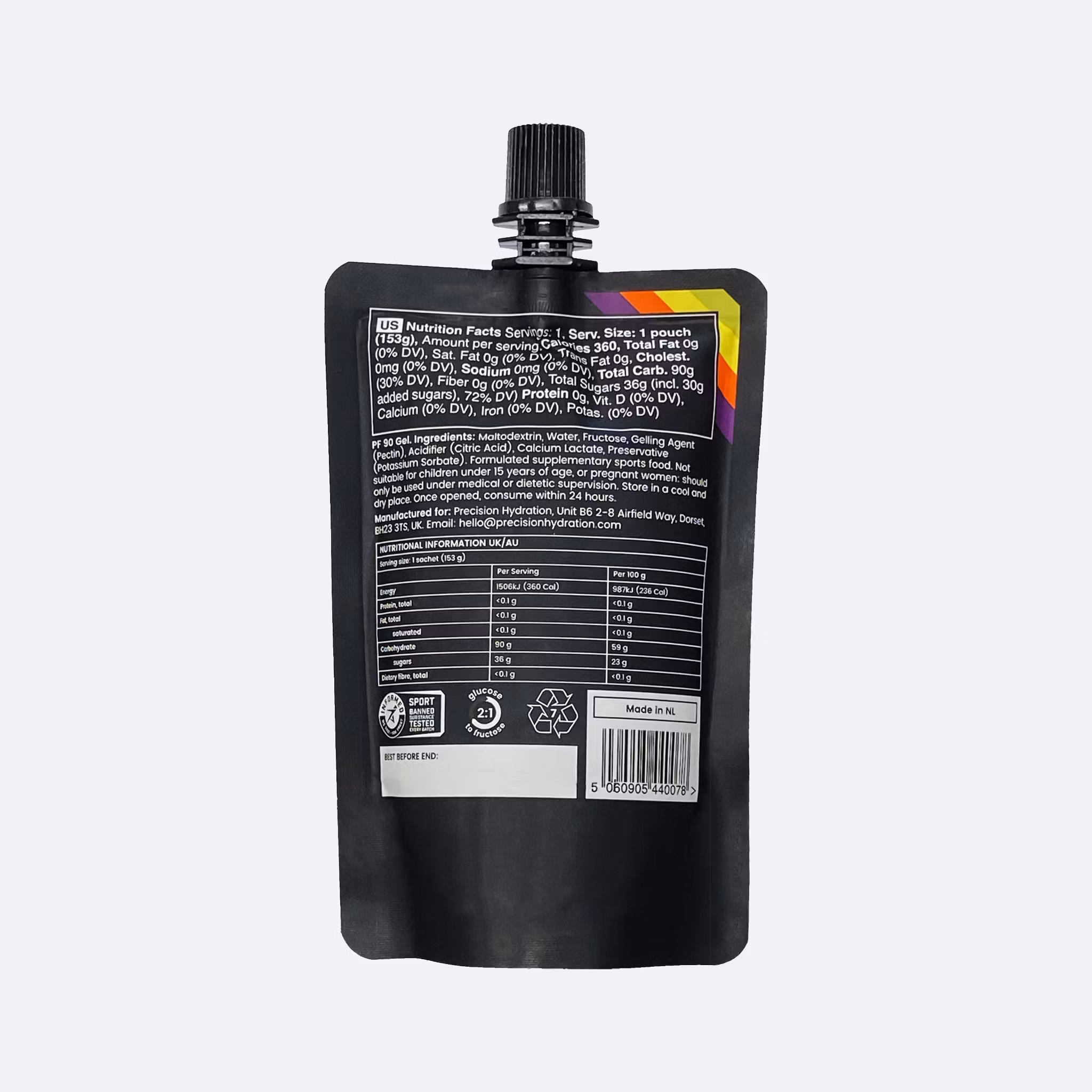 Precision Fuel PF 90 Gel - 10 pack