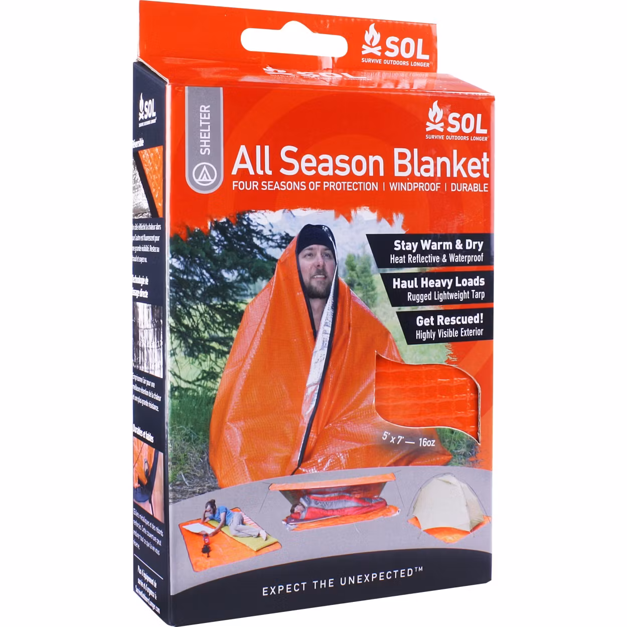 Survive Outdoors Longer All Season Blanket