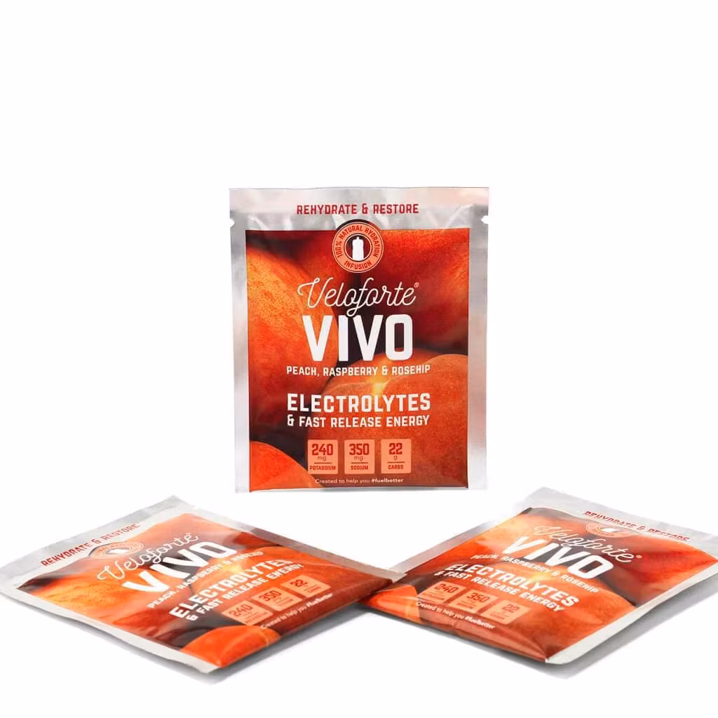 Veloforte Vivo Hydration Peach & Raspberry