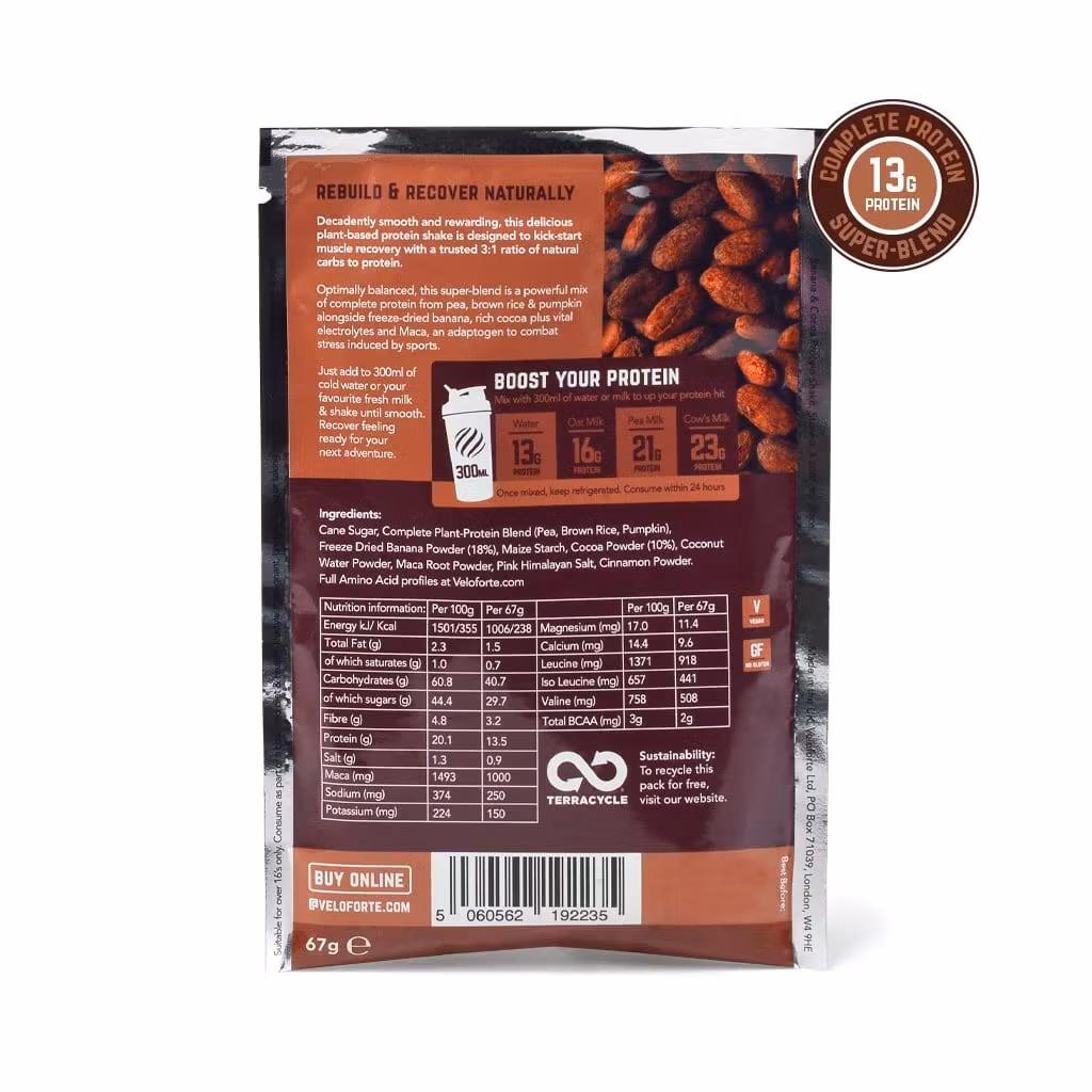 Veloforte Nova Protein Shake Banane & Kakao