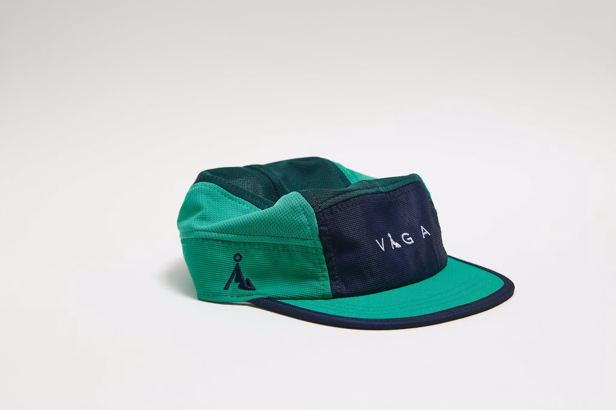 Våga Club Cap - Navy/Petrol/Electric Mint
