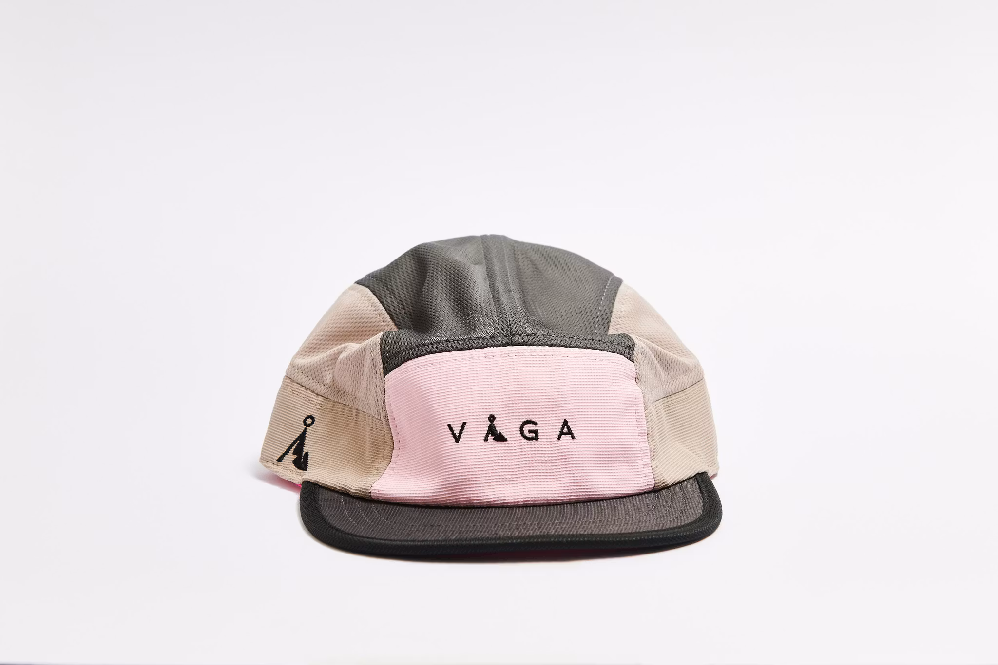 Våga Club Cap - Charcoal/Taupe/Light Pink/Poster Pink