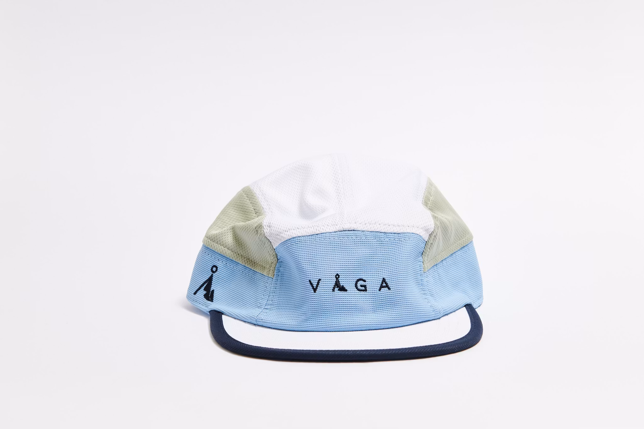 Våga Club Cap - White/Pale Blue/Eucalyptus Green/Navy Blue