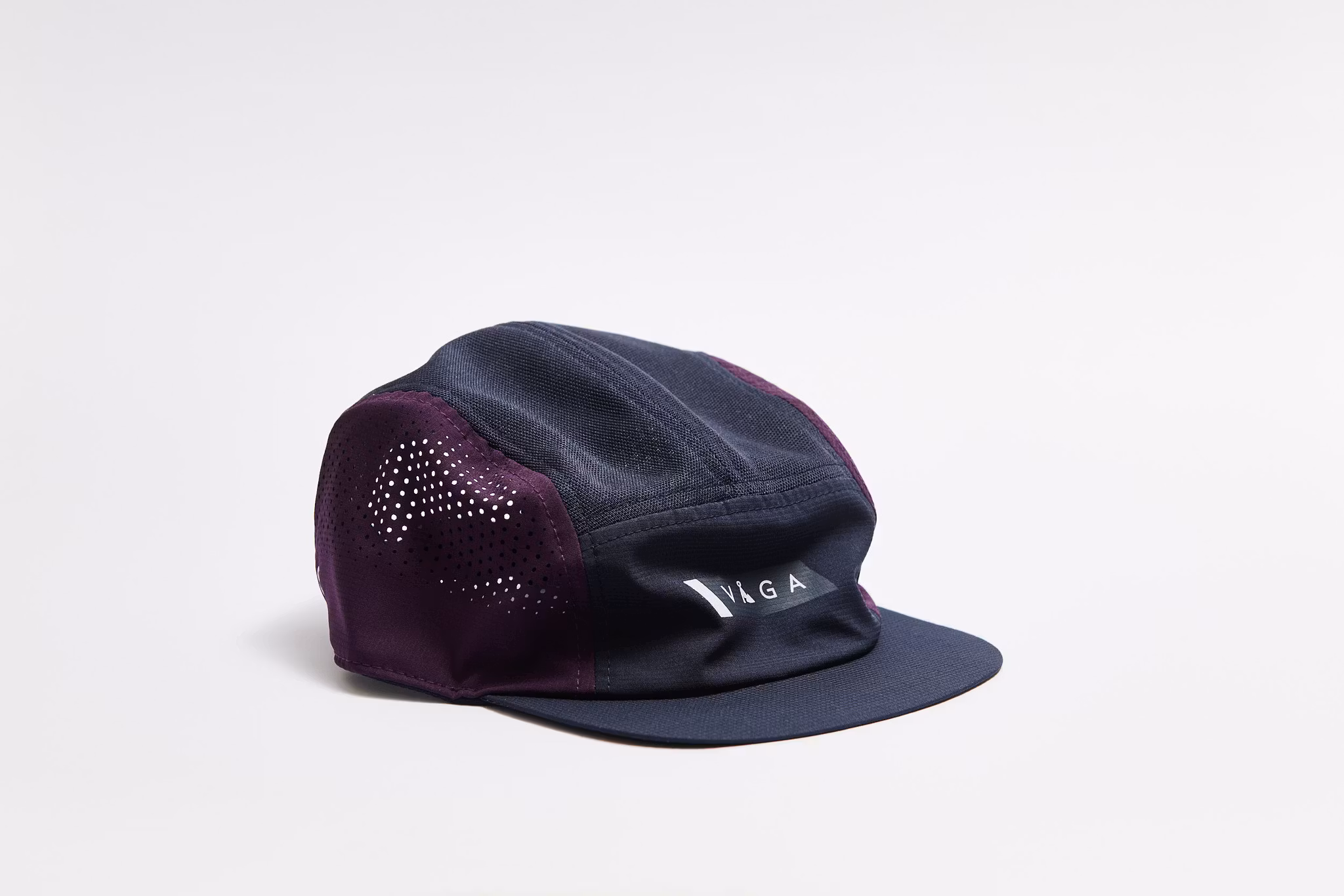 Våga Feather Racing Cap - Plum/Slate Blue