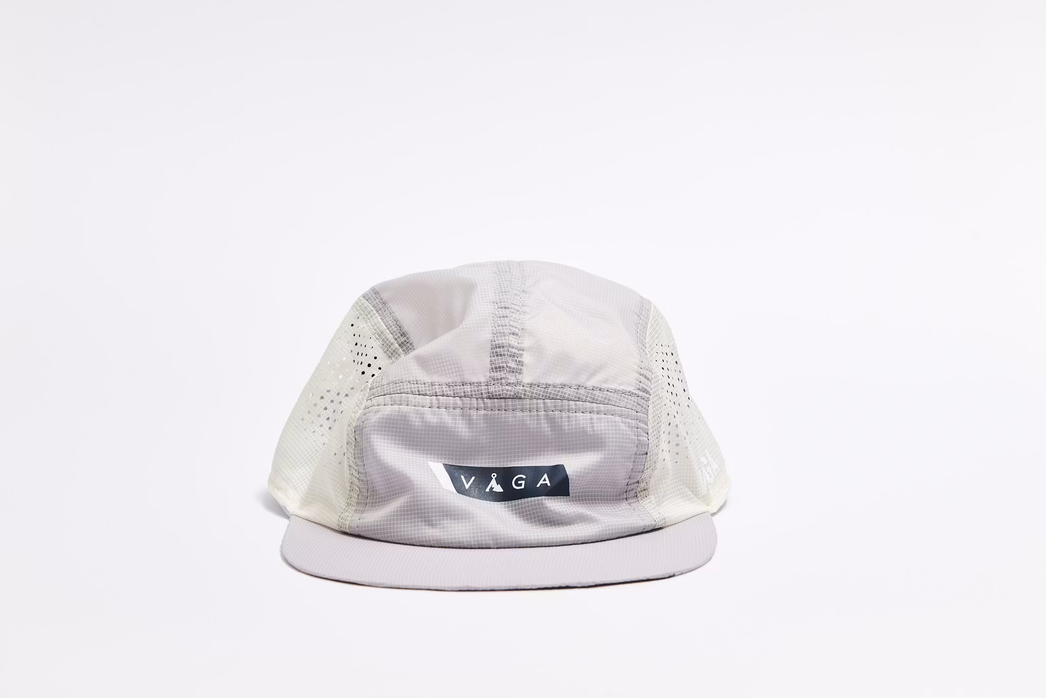 Våga Wind Resistant Feather Racing Cap - Mist Grey/Light Grey/Black
