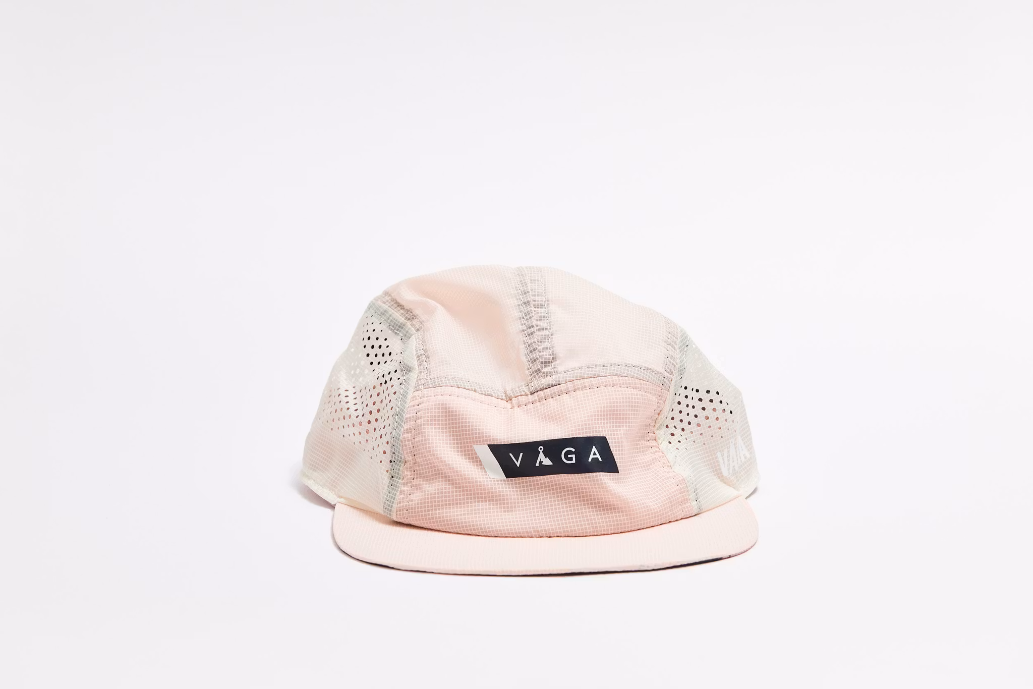 Våga Wind Resistant Feather Racing Cap - Blush/Dusty Lilac/White