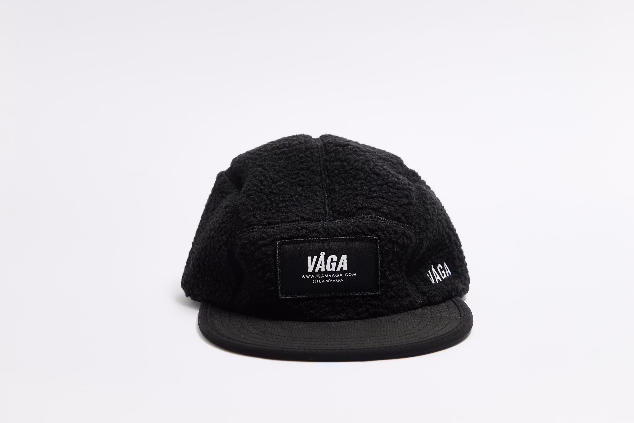 Våga Teddy Fleece Cap - Black