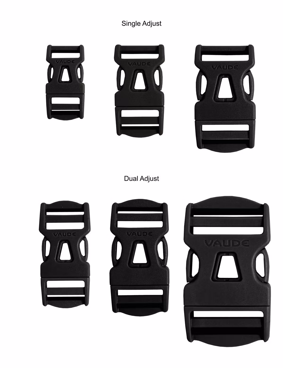 Vaude Schnalle Single Adjust