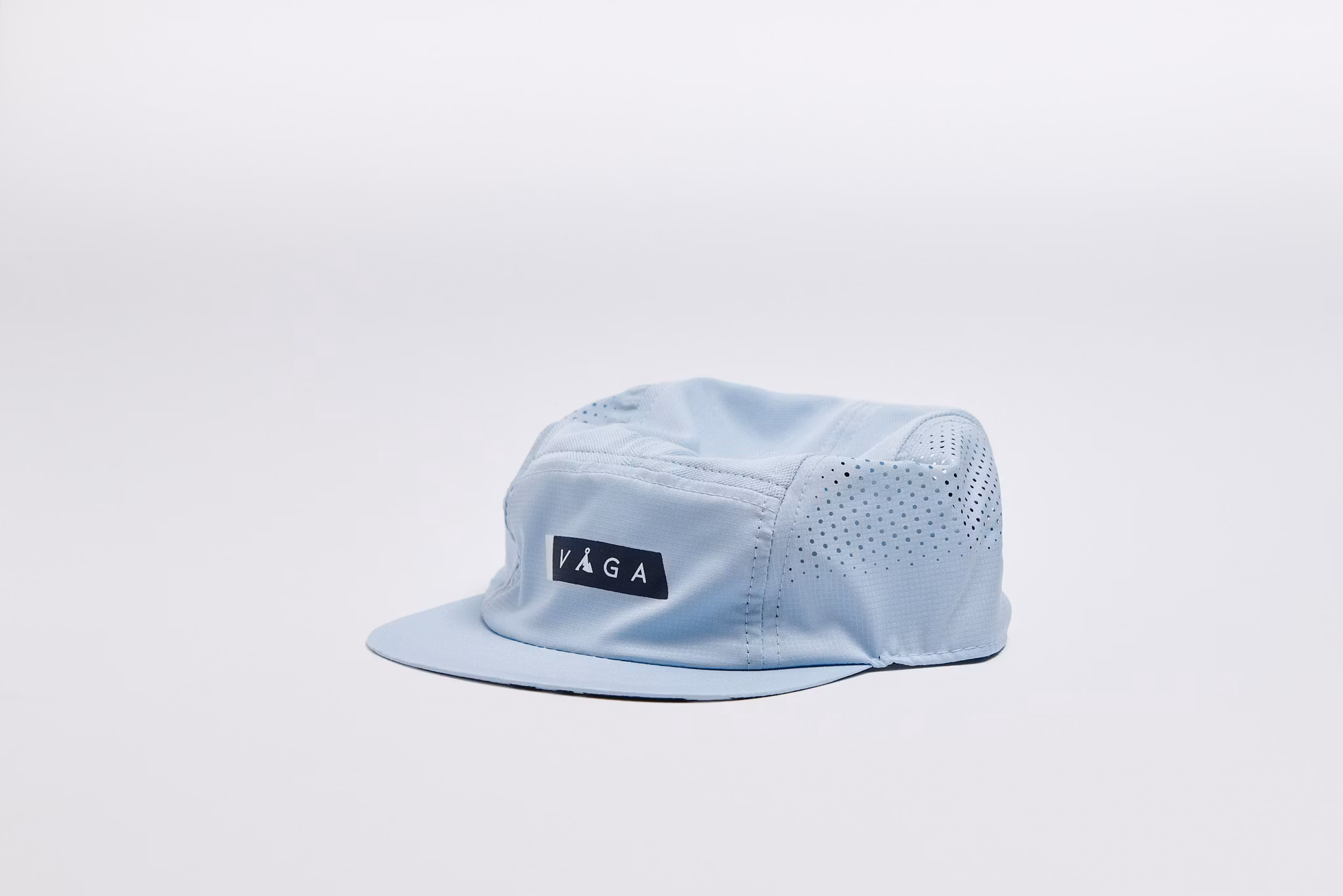 Våga Feather Racing Cap - Pastel Blue/Navy Blue