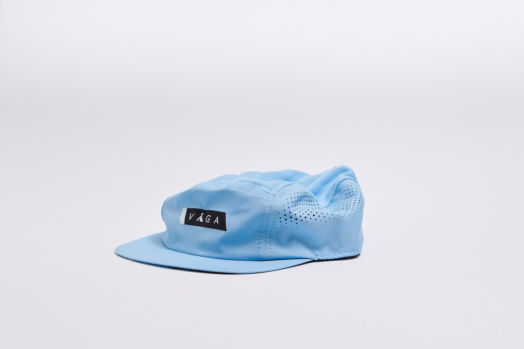 Våga Feather Racing Cap - Neon Blue/Back