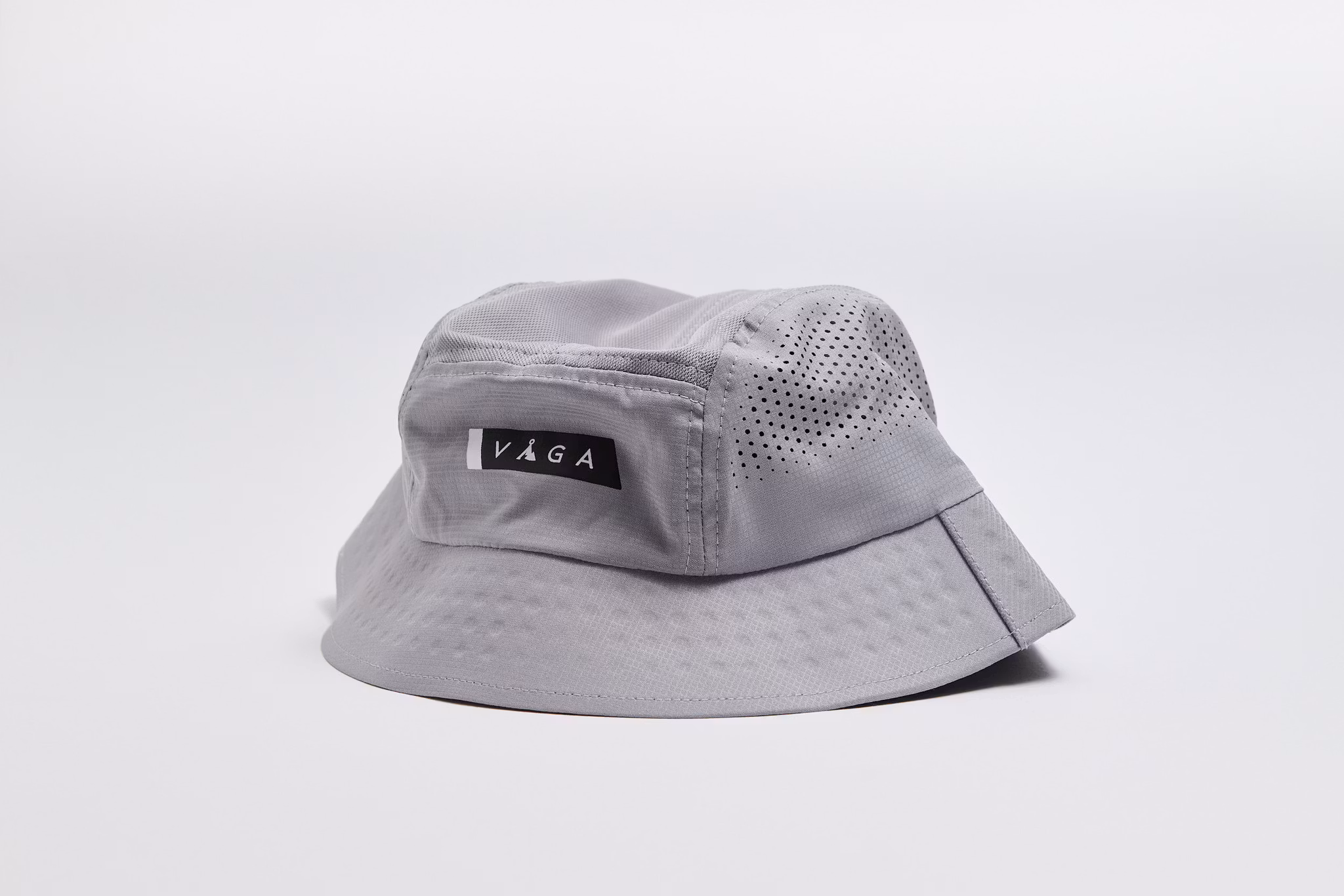 Våga Feather Bucket Hat - Aluminium Grey/Black