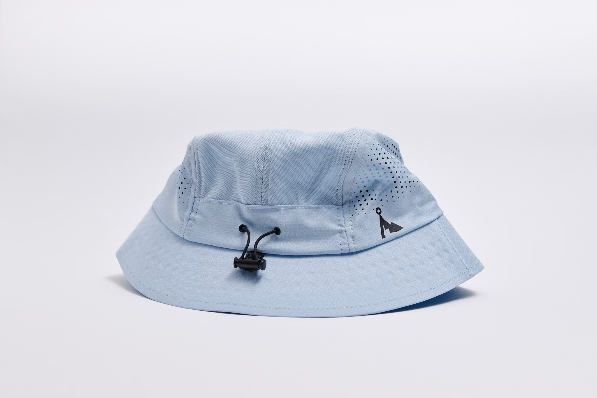 Våga Feather Bucket Hat - Pastel Blue/Black