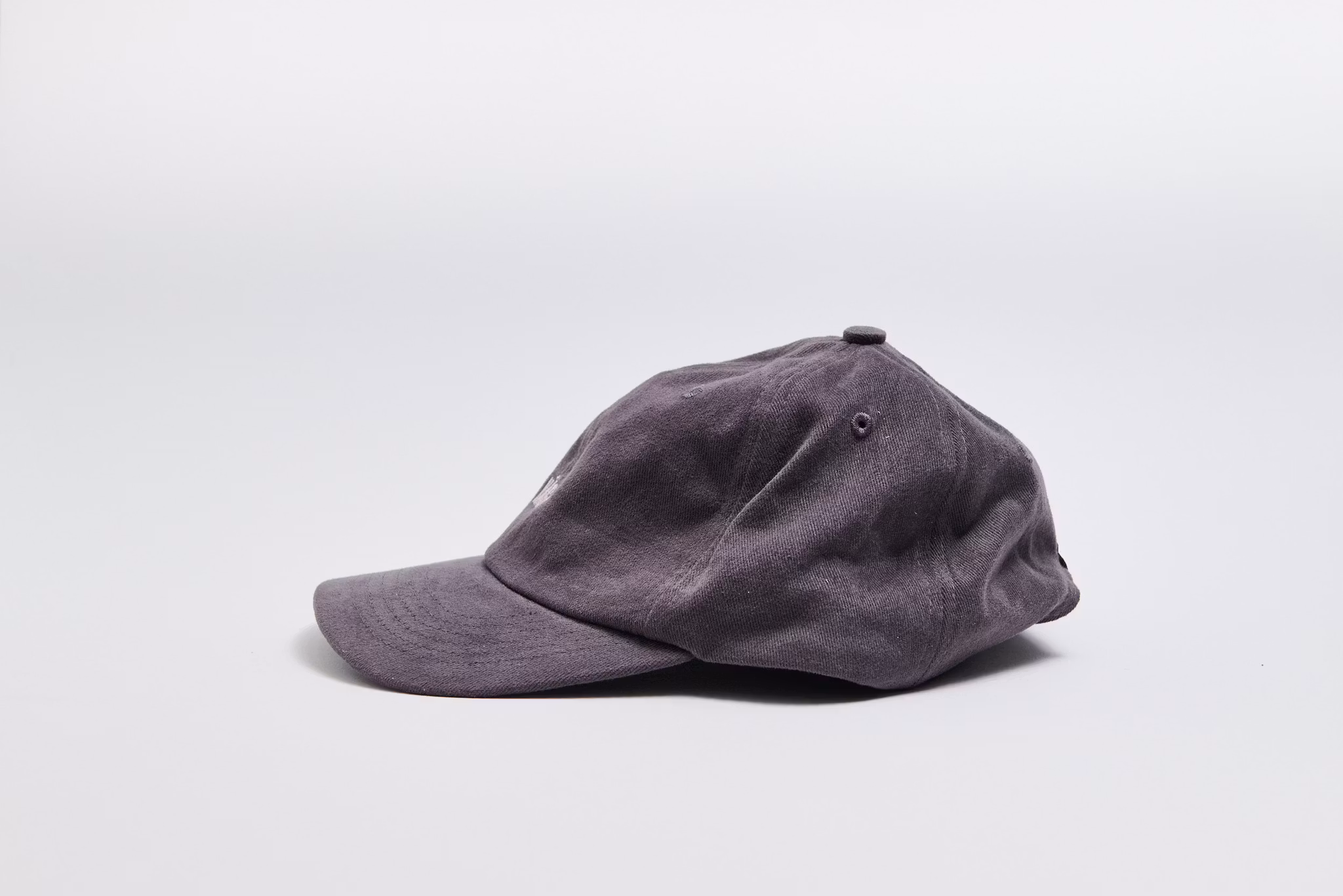 Våga Washed Cotton Cap - Washed Charcoal/Black