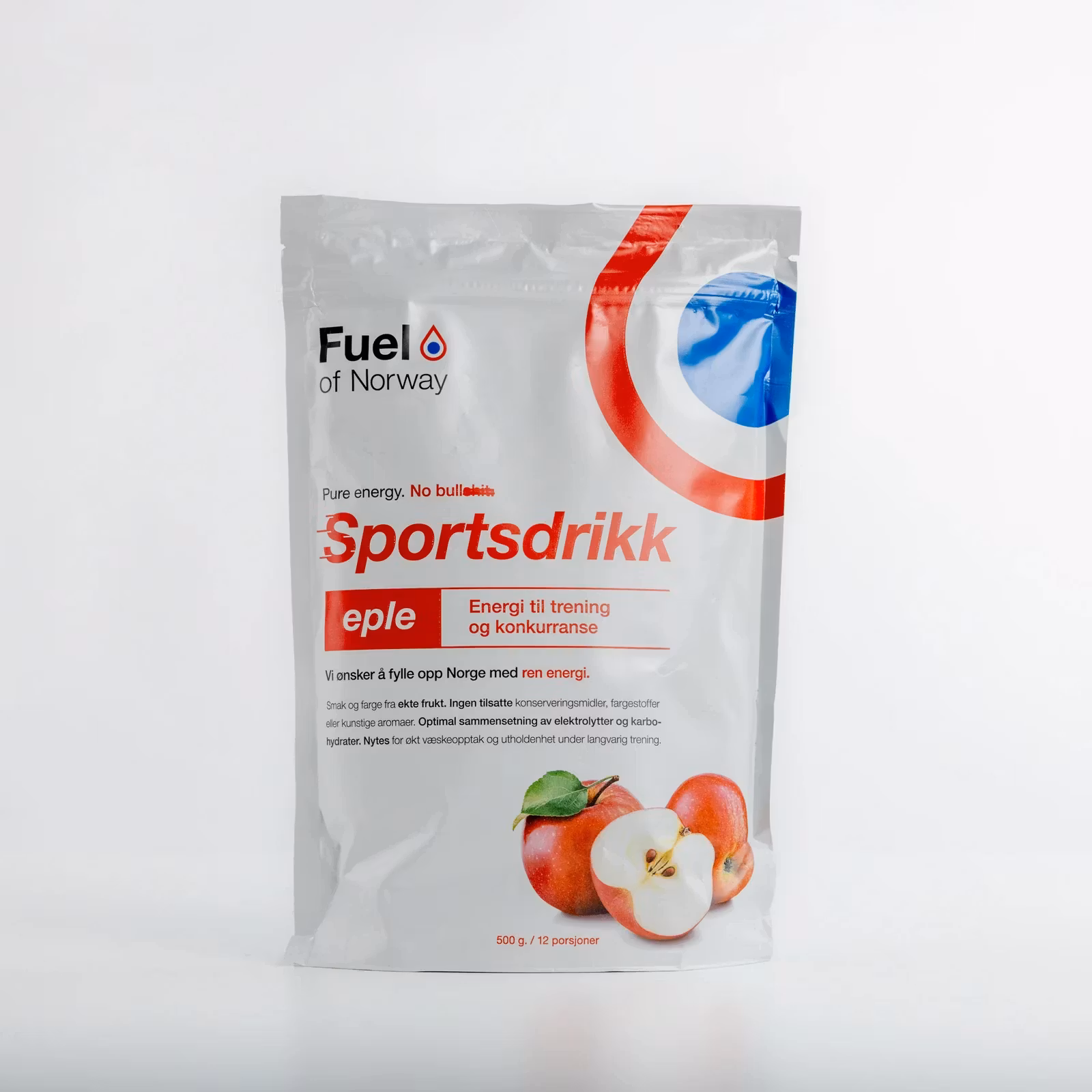 Fuel of Norway Sportdryck 0,5kg Äpple