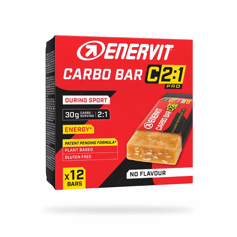 Enervit Carbo Bar C2:1PRO No Flavor 45g - 12 Stück
