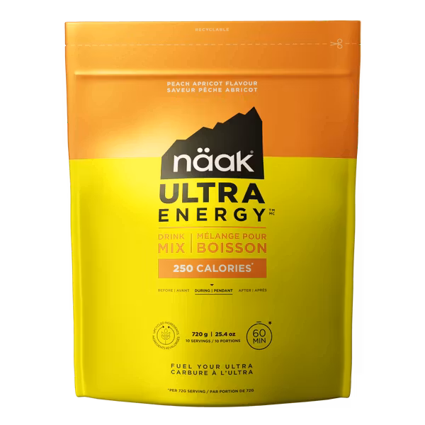 Näak Energy Drink Mix Bag 720 g - Apricot