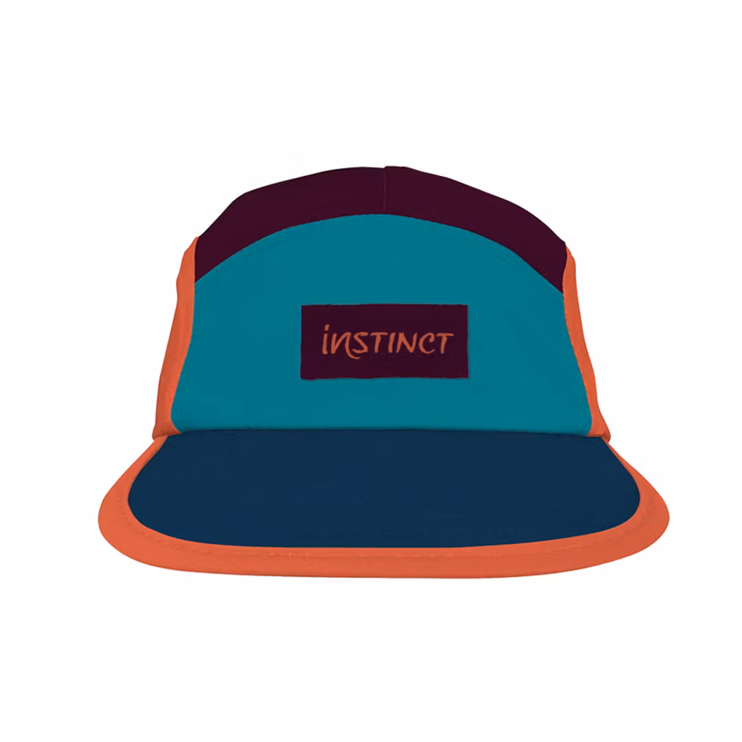 Instintict Trail Endurance Cap "B" Maroon Red Blue