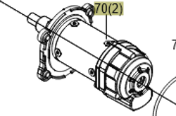 Driving motor set - 50036874