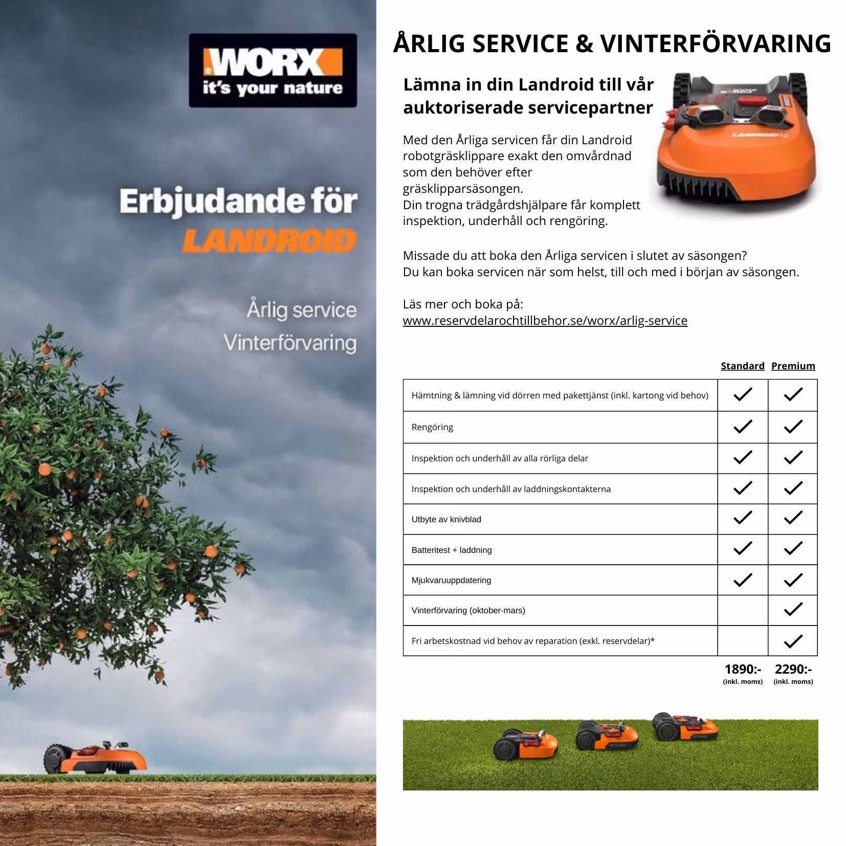 Årlig Service (Standard)