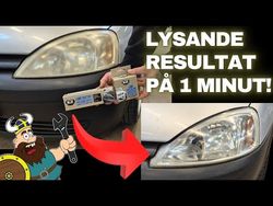 Renoveringspasta till strålkastare