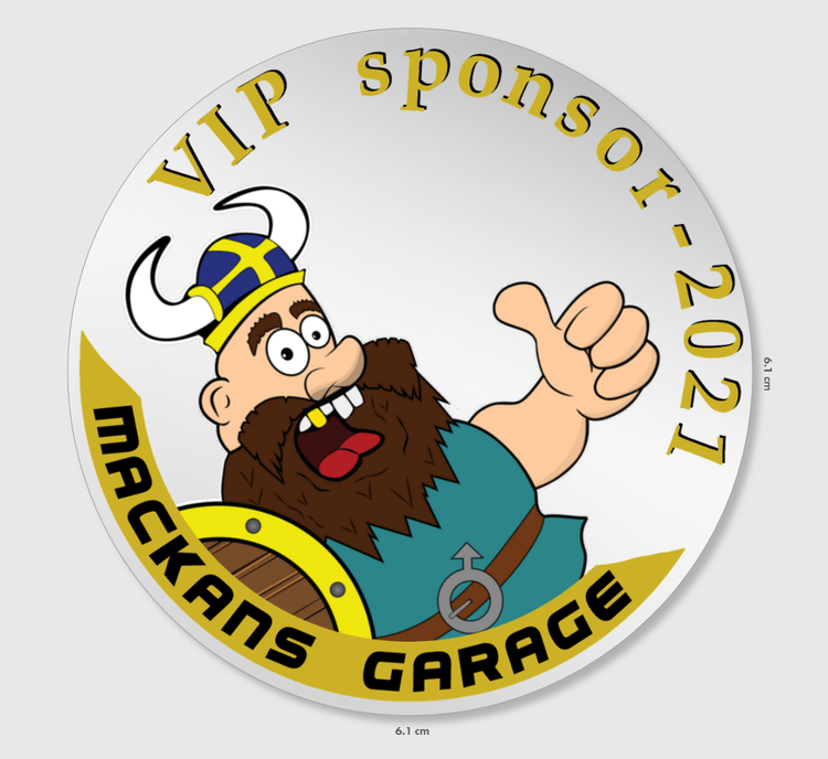 VIP Sponsordekal 2021 -450kr