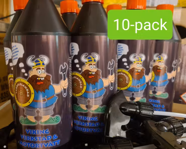 10-pack VIKING Verkstad & Motortvätt - Klar att använda!