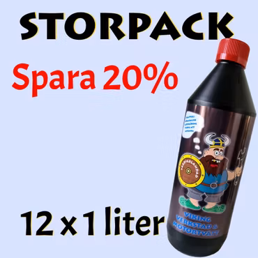 STORPACK Viking Verkstad & Motortvätt - 12x1 liter. Klar att använda!