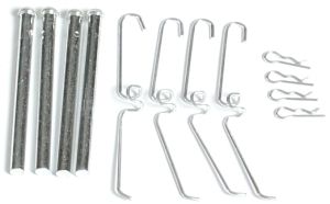 Monteringssats Bromsbelägg fram Volvo 240,260 girling