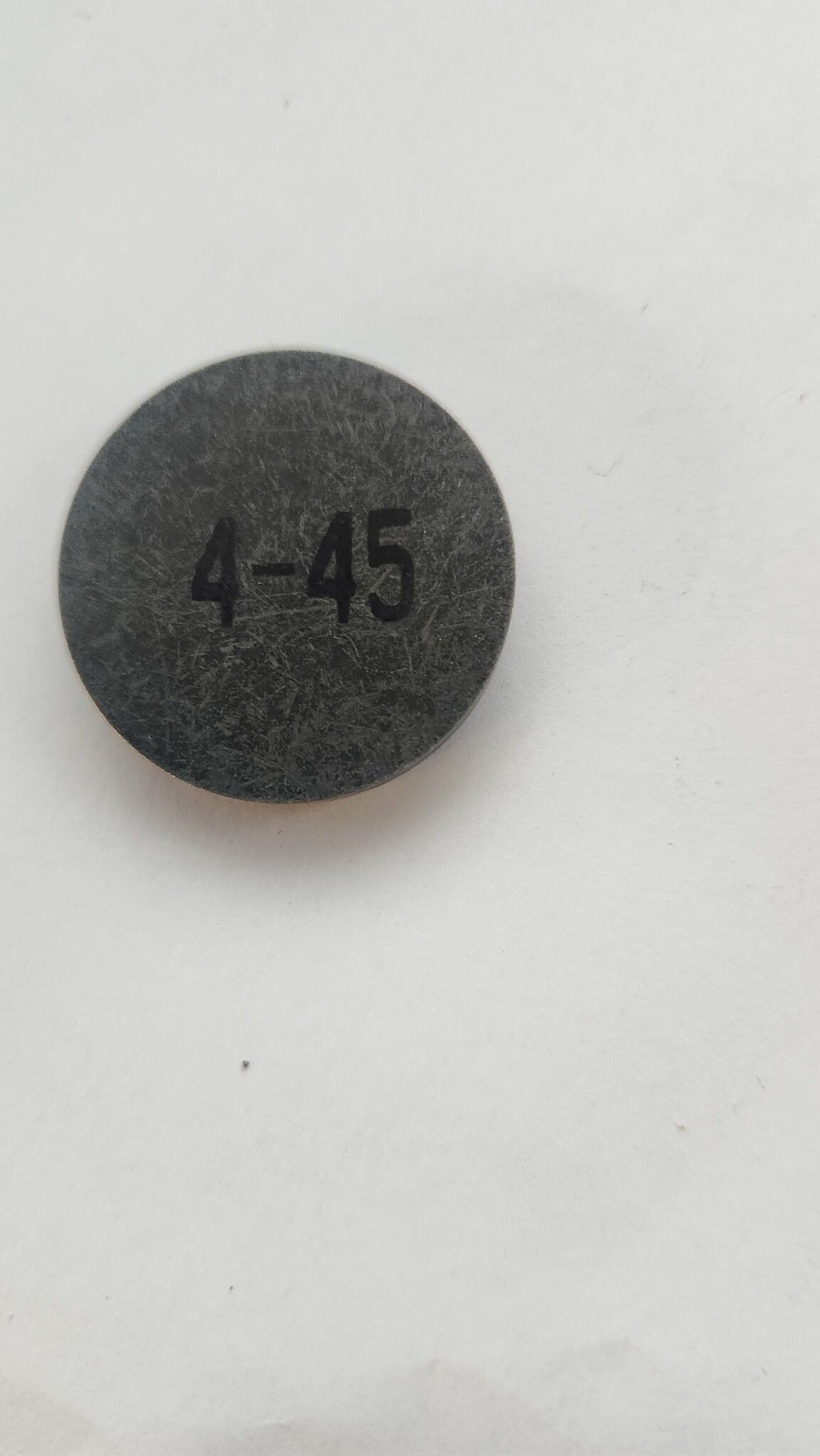 Ventil Shims / Ventiljusterbricka 4,45mm