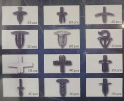 Clips till Volvo sortiment (350 delar)