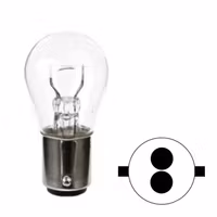 Vit Glödlampa  P21/5W E13