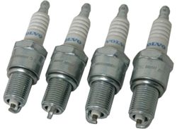 Tändstift 4-pack resistor Volvo original Volvo 240/740/900 85-