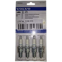 Tändstift 4-pack resistor Volvo original Volvo 240/740/900 85-