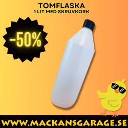 *PÅSKREA* - Tomflaska 1 liter med skruvkork (Gäller denna artikel)