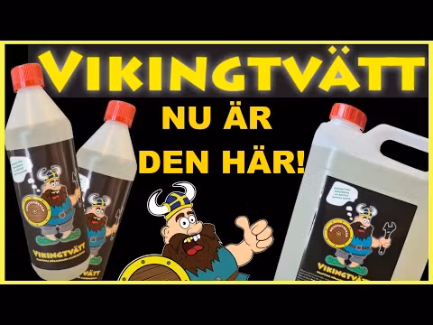 vikingtvätt alkalisk allrengöringsmedel mackansgarage