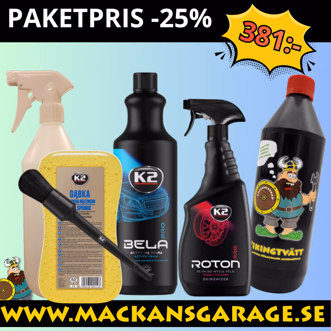 Tvätta bilen paket 1  * Först till kvarn *