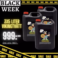 Vikingtvätt- 3x5 liter koncentrat  * BLACK WEEK * (Pris gäller denna artikel)