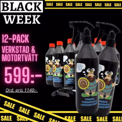 HEL LÅDA 12x1 Viking Verkstad & Motortvätt - Klar att använda! * BLACK WEEK * (Pris gäller denna artikel)