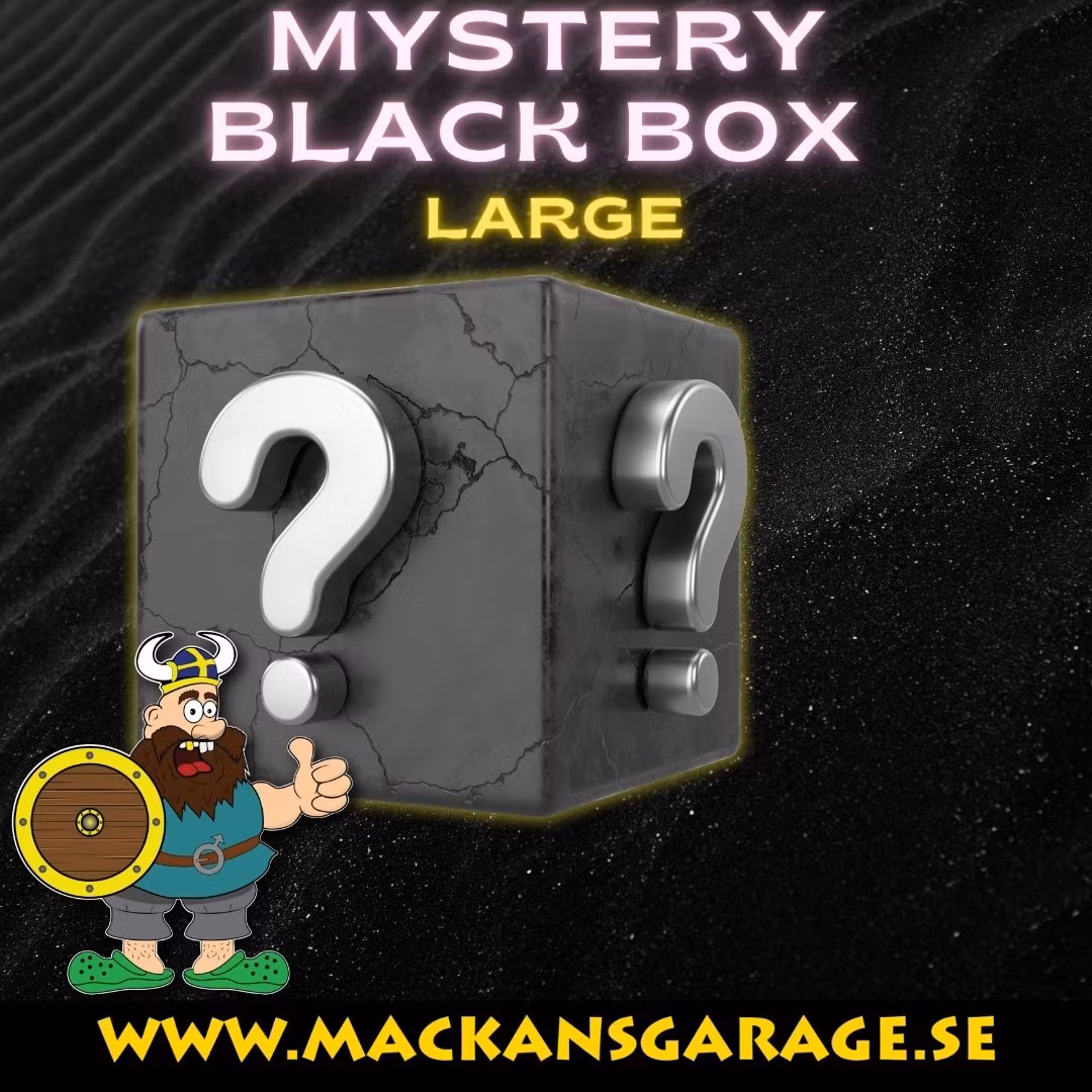 Mystery Black Box "Large" - Värde minst 2200:-