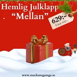 HEMLIG JULKLAPP - 4 olika storlekar