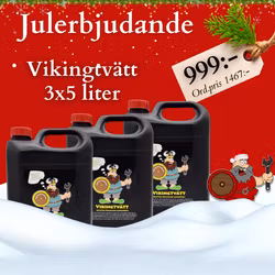 God Jul - Vikingtvätt- 3x5 liter koncentrat  (Pris gäller denna artikel)