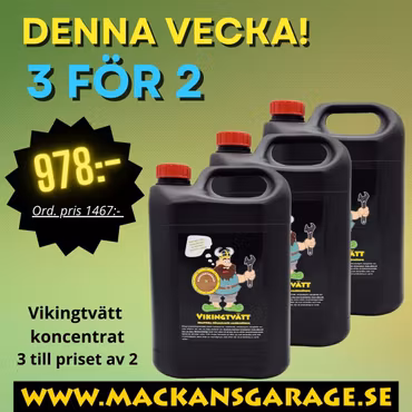3 för 2 VIKINGTVÄTT - Högalkaliskt rengöringsmedel i koncentrat