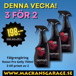 3 för 2 - K2 ROTON PRO Gelly Fälgrengöring 750ml