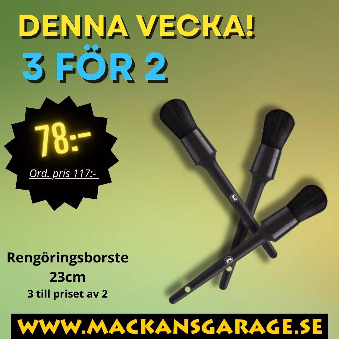 3 för 2 Rengöringsborste K2 23cm