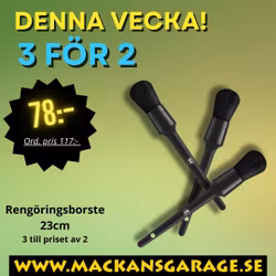 3 för 2 Rengöringsborste K2 23cm