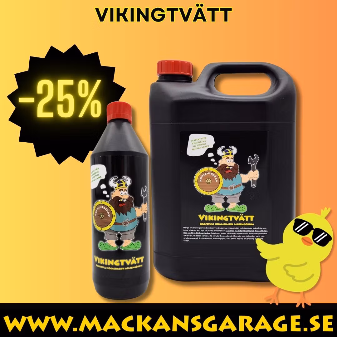 *PÅSKREA* VIKINGTVÄTT - Högalkaliskt rengöringsmedel i koncentrat