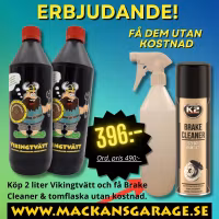 VIKINGTVÄTT 2 liter + Gratis Brake Cleaner & tomflaska med trigger